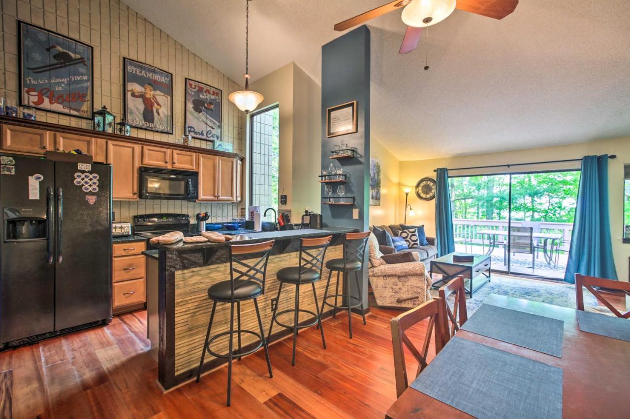 Cozy Wintergreen Resort Condo Walk To Ski Lifts! Lyndhurst Dış mekan fotoğraf